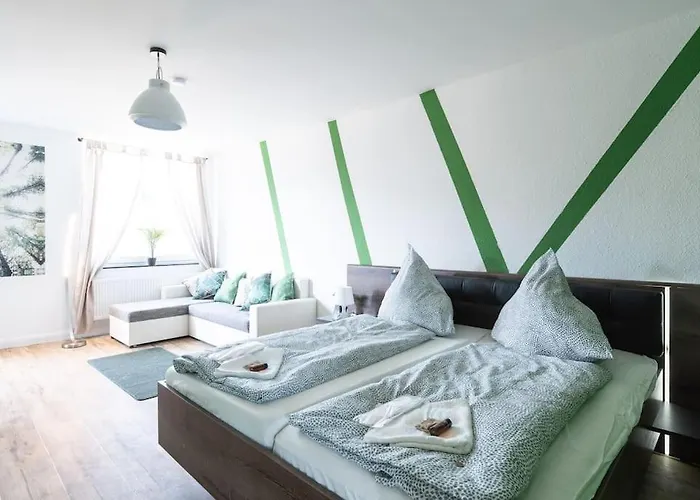 Nature Inspiration With Balcony & Grill Bbq In Mitte Central Station 10 Mins & Big Tv With Photo Lights Apartmán *